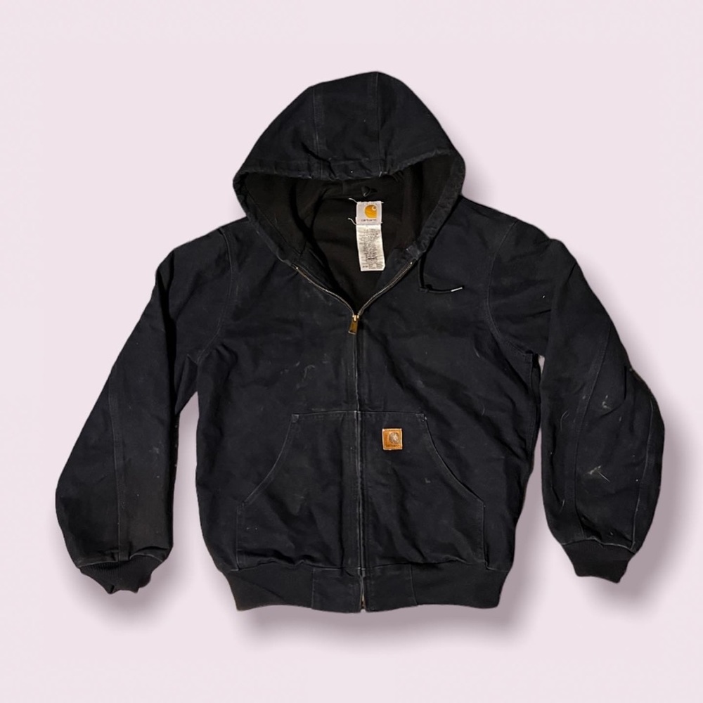 Navy Blue Vintage Carhartt Jacket